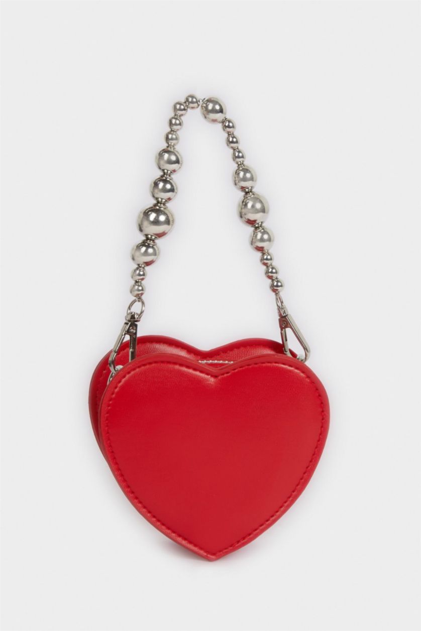 Kız Çocuk - Genç Kız Kırmızı Çapraz Çanta Kız Çocuk