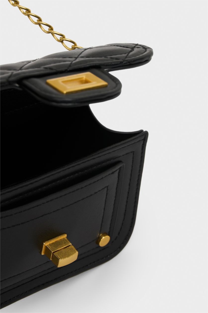 Kız Çocuk - Genç Kız Siyah Çapraz Çanta Kız Çocuk