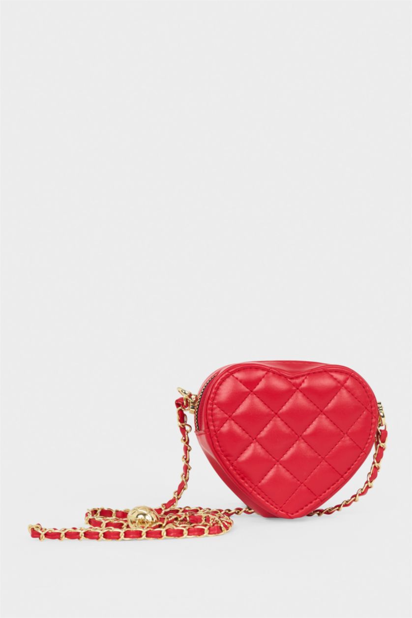 Kız Çocuk - Genç Kız Kırmızı Çapraz Çanta Kız Çocuk