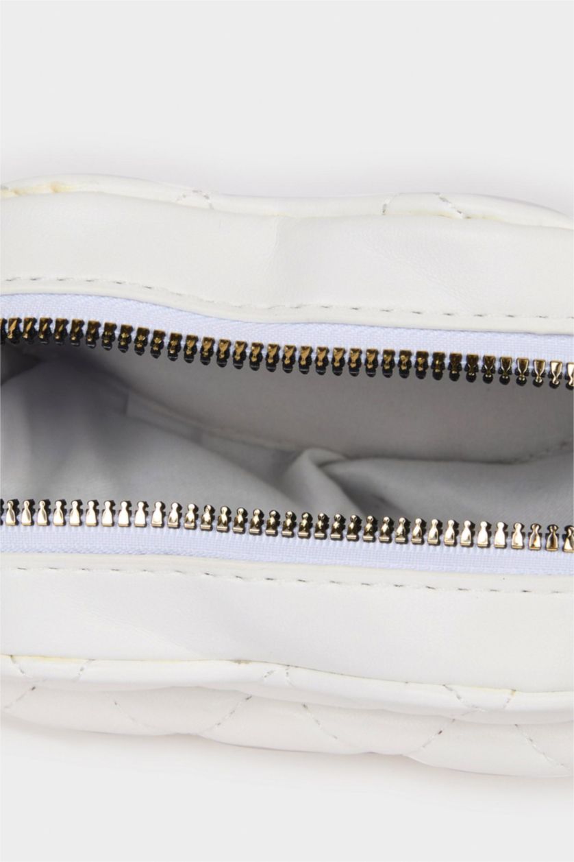 Kız Çocuk - Genç Kız Beyaz Çapraz Çanta Kız Çocuk