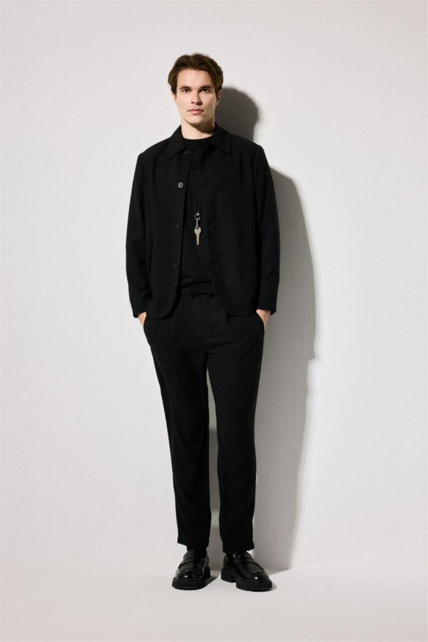 MAN Black Regular Fit Blazer