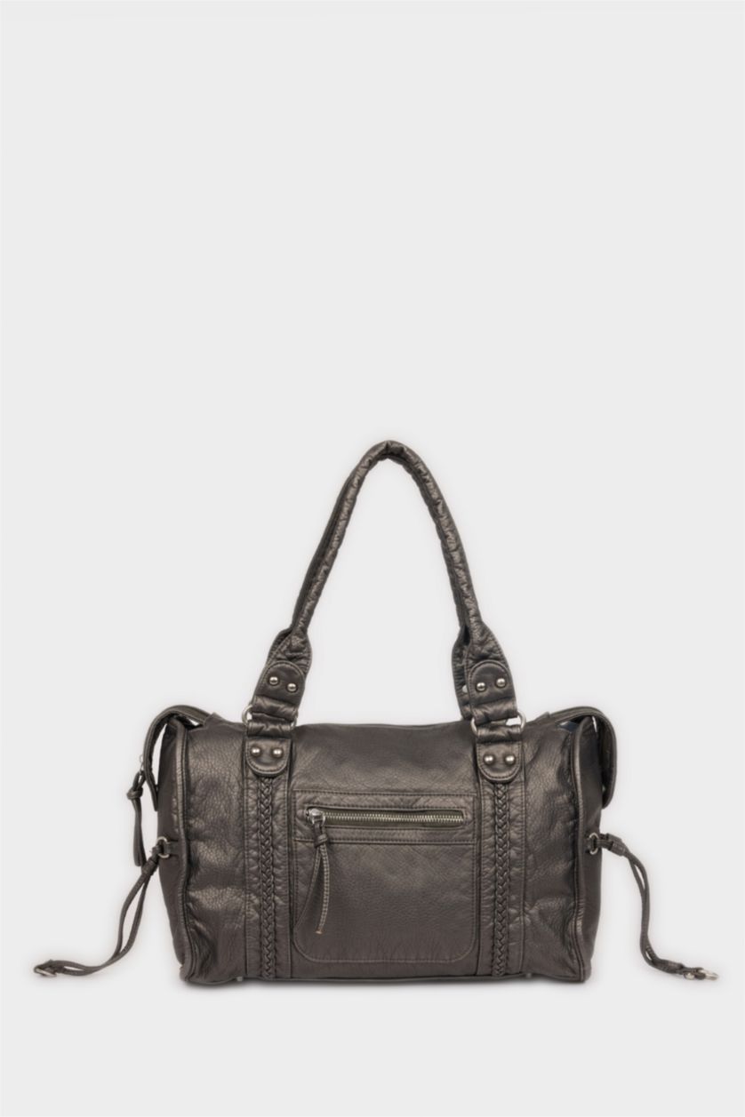 Kadın Gri Kadın Omuz Çantası