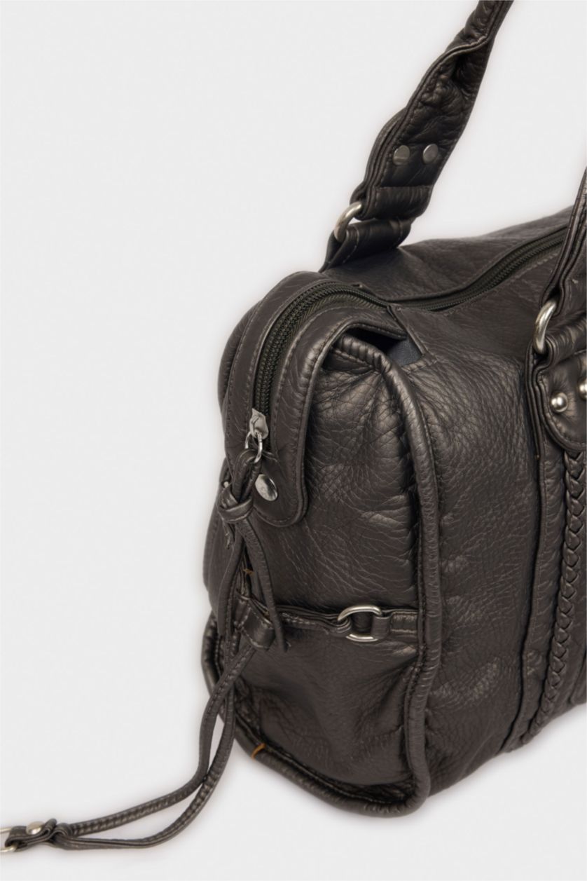 Kadın Gri Kadın Omuz Çantası