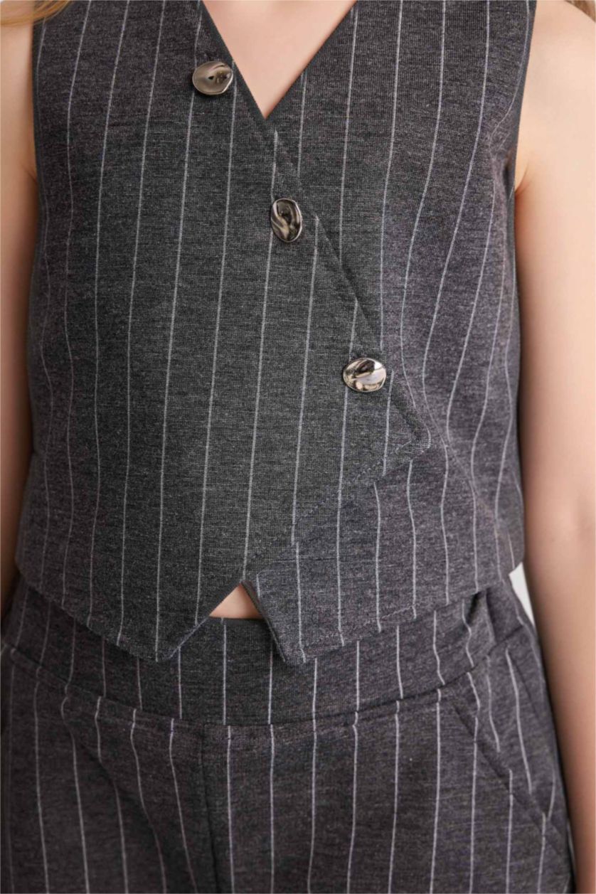 Kız Çocuk - Genç Kız Açık Gri 2'li Takım Kız Çocuk