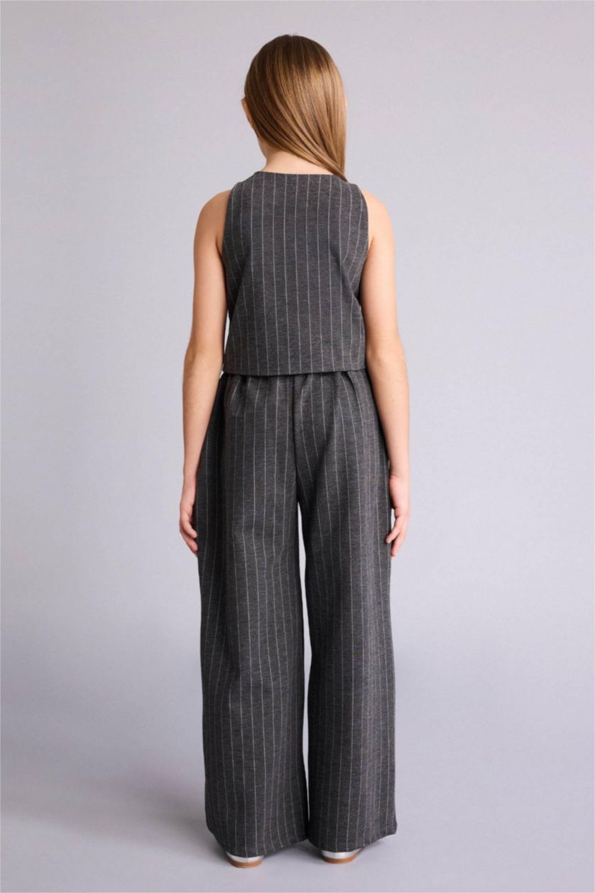 Kız Çocuk - Genç Kız Açık Gri 2'li Takım Kız Çocuk