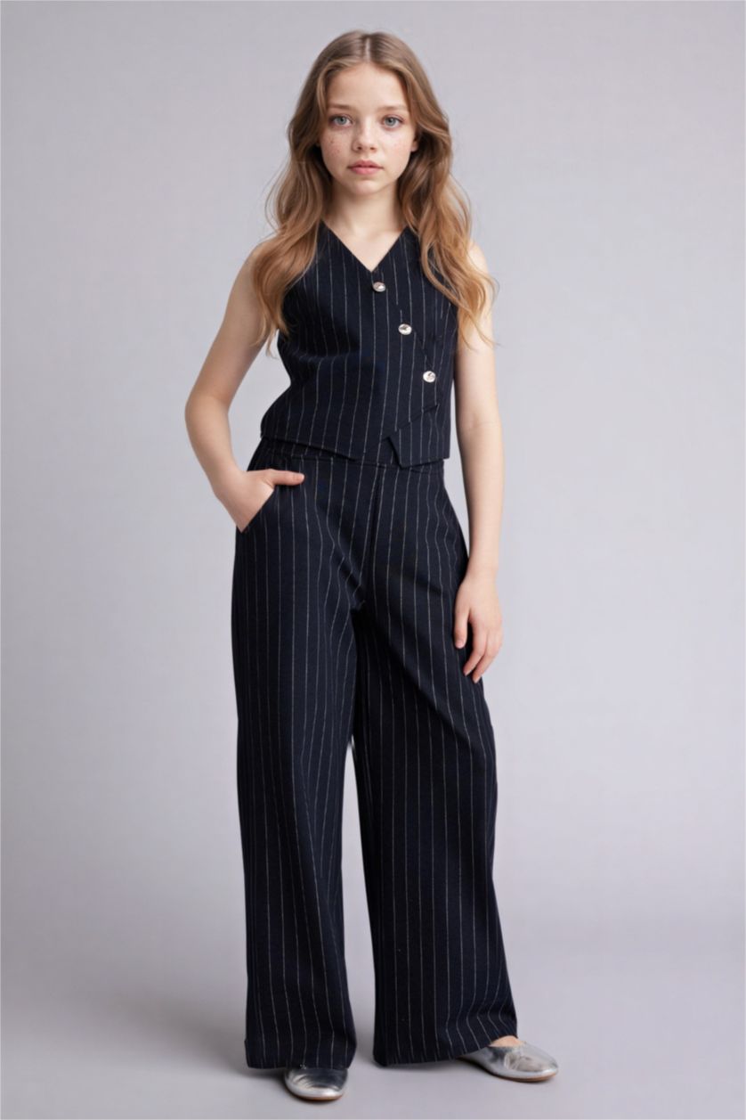 Kız Çocuk - Genç Kız Lacivert 2'li Takım Kız Çocuk