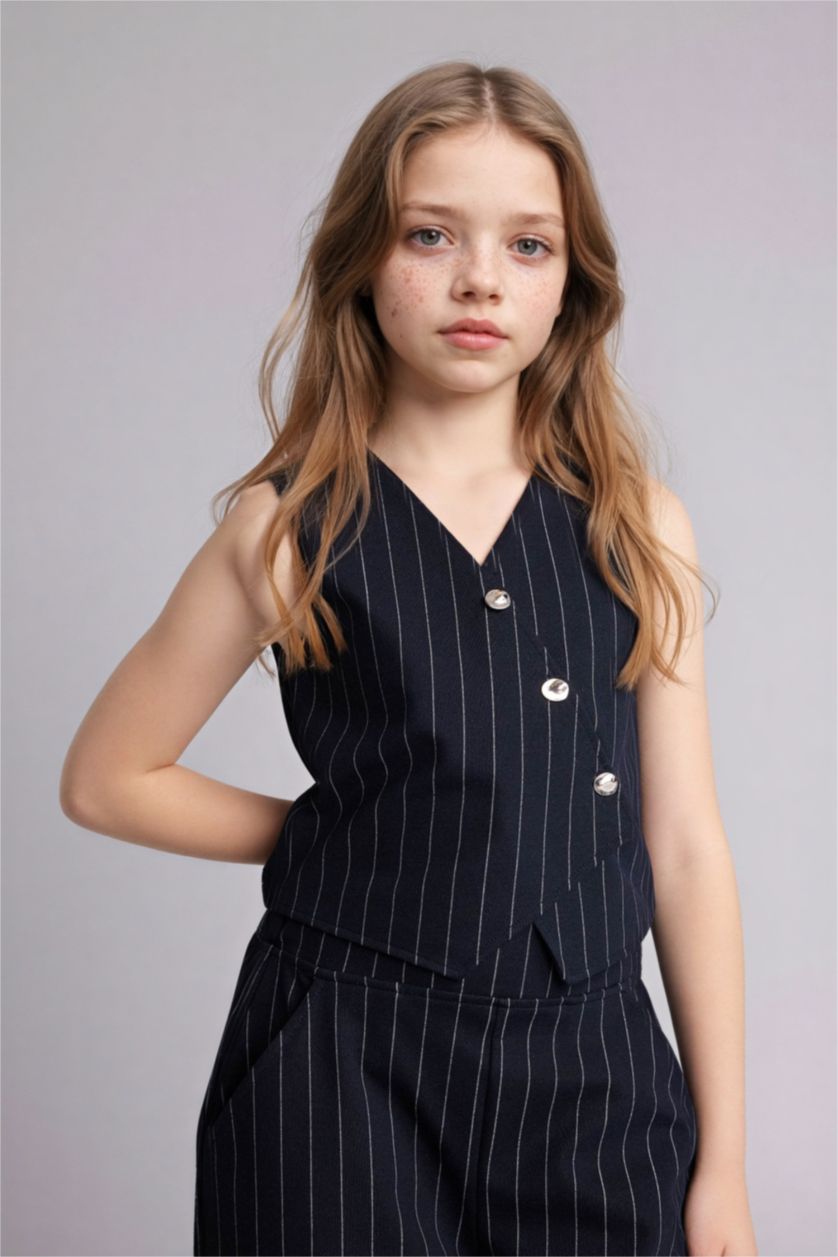 Kız Çocuk - Genç Kız Lacivert 2'li Takım Kız Çocuk