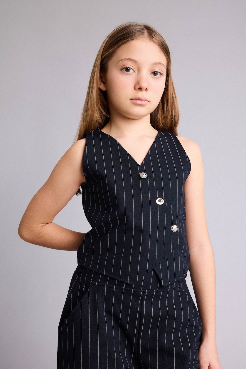 Young Girls - Teen Girls NAVY Girl 2 piece Wide Leg Set