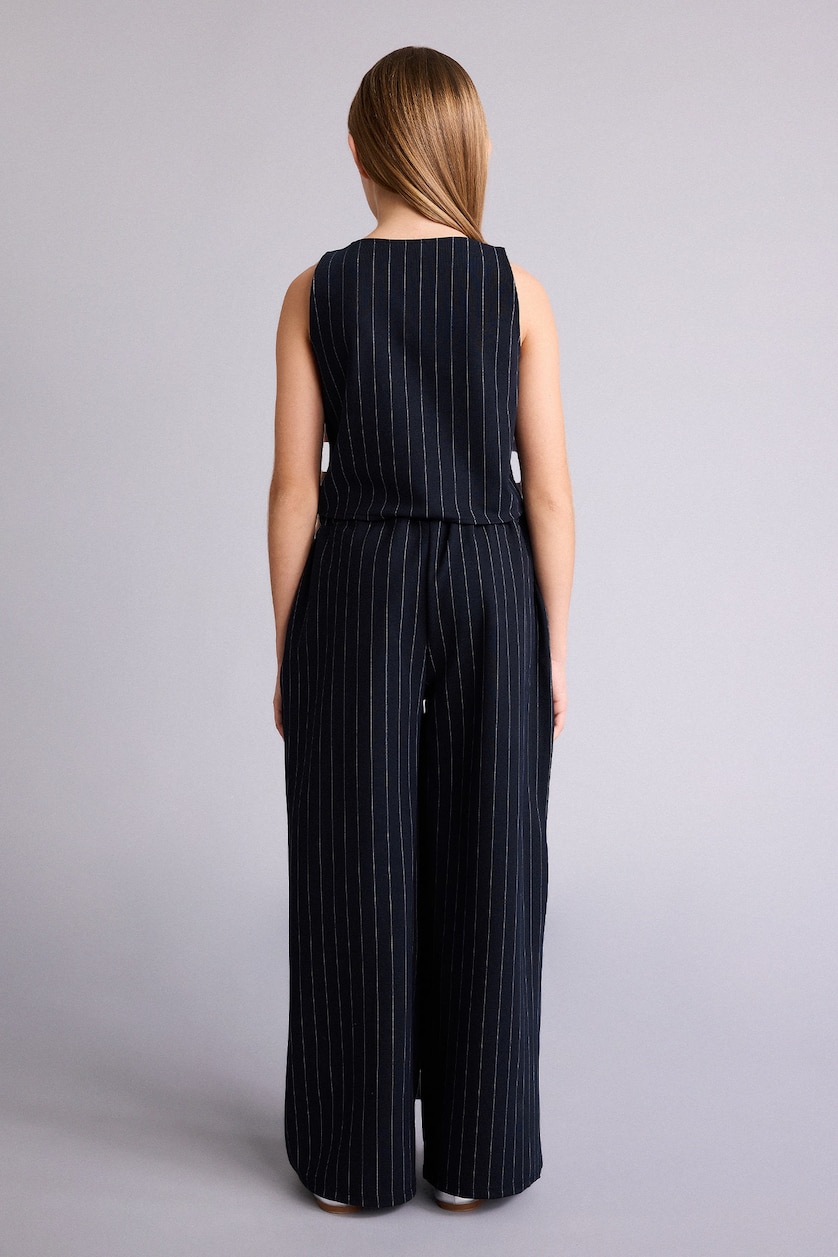 Young Girls - Teen Girls NAVY Girl 2 piece Wide Leg Set