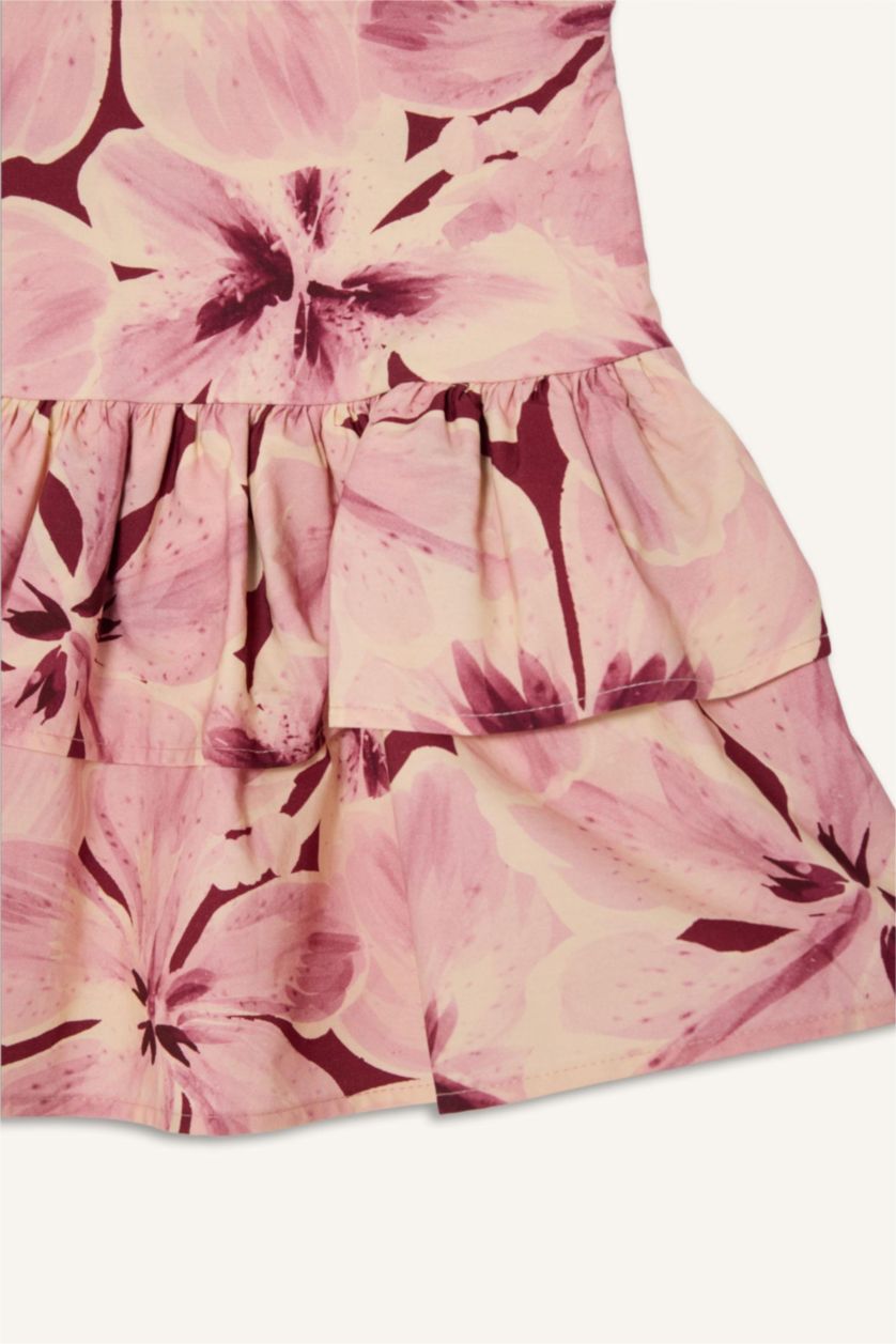 FILLES Bordeaux Jupe en popeline pour fille