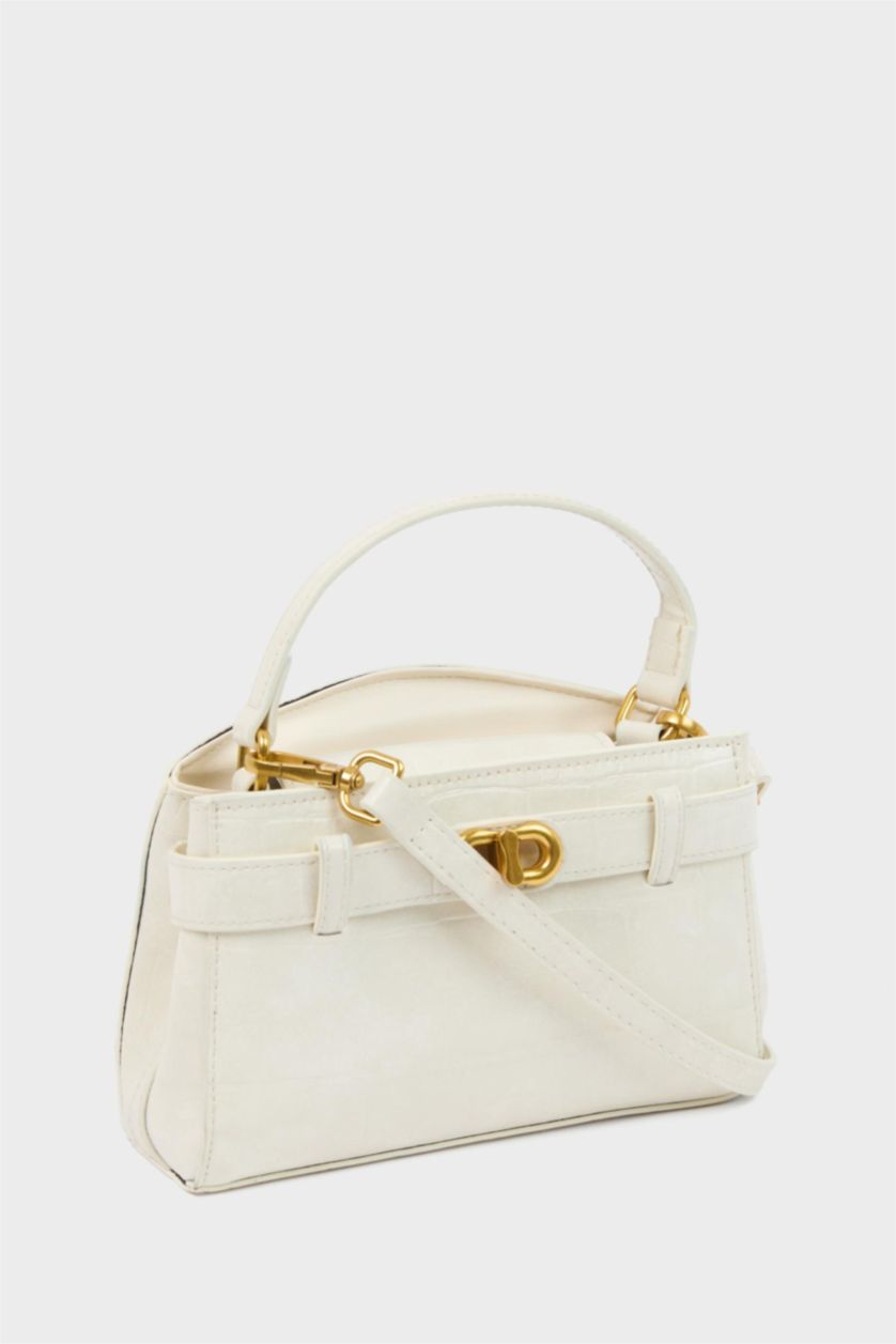 Woman Light Beige Hand Bag