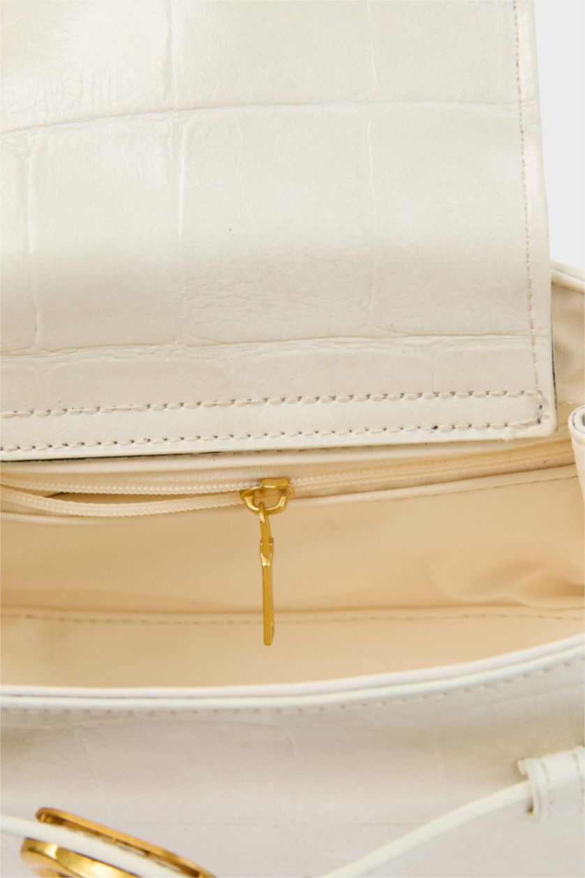 Woman Light Beige Hand Bag