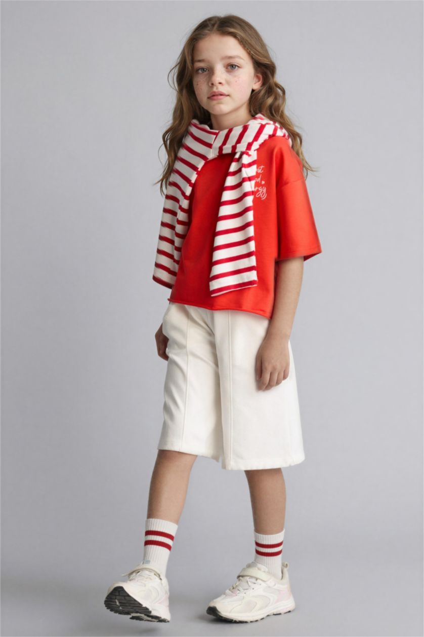 Девочки и подростки Бежевый Шорты для девочек