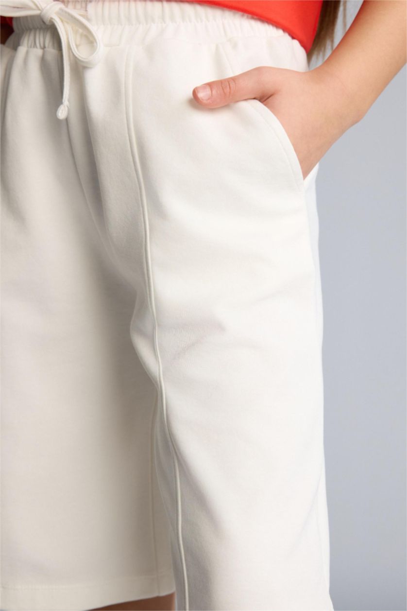 Девочки и подростки Бежевый Шорты для девочек