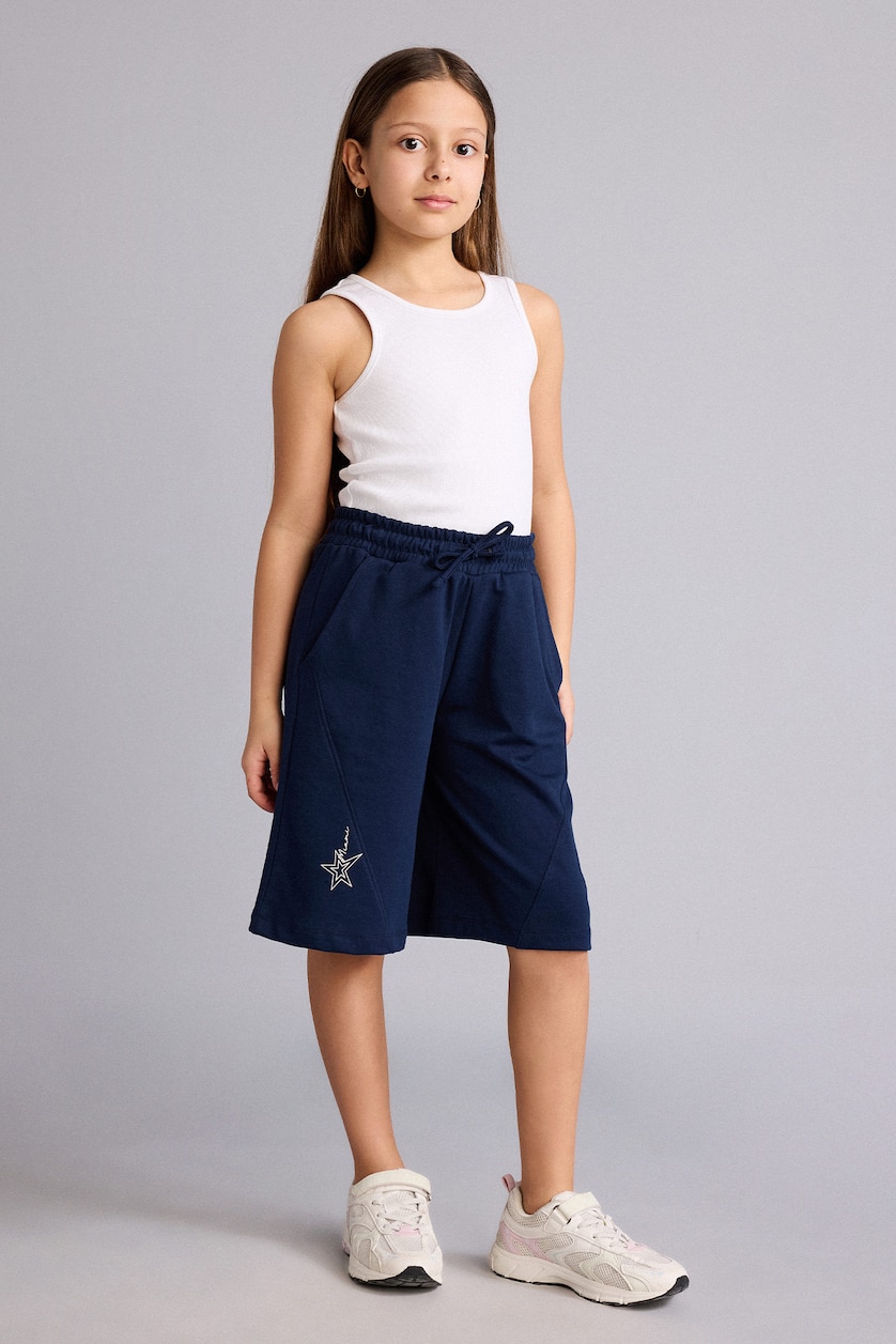 Girls & Teens NAVY Girl Navy Blue Shorts