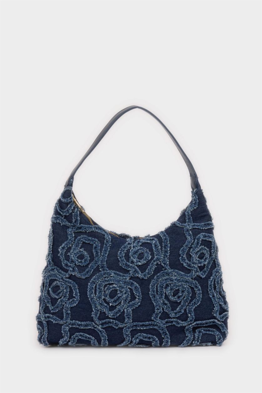 Kadın Mavi Jean Çapraz Çanta