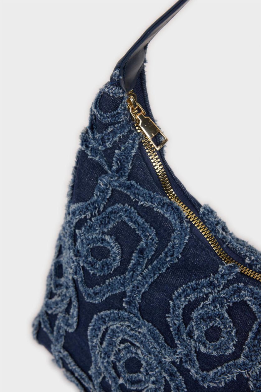 Kadın Mavi Jean Çapraz Çanta