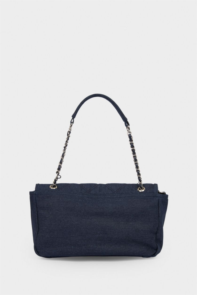 Kadın Koyu Mavi Kadın Jean Çapraz Çanta