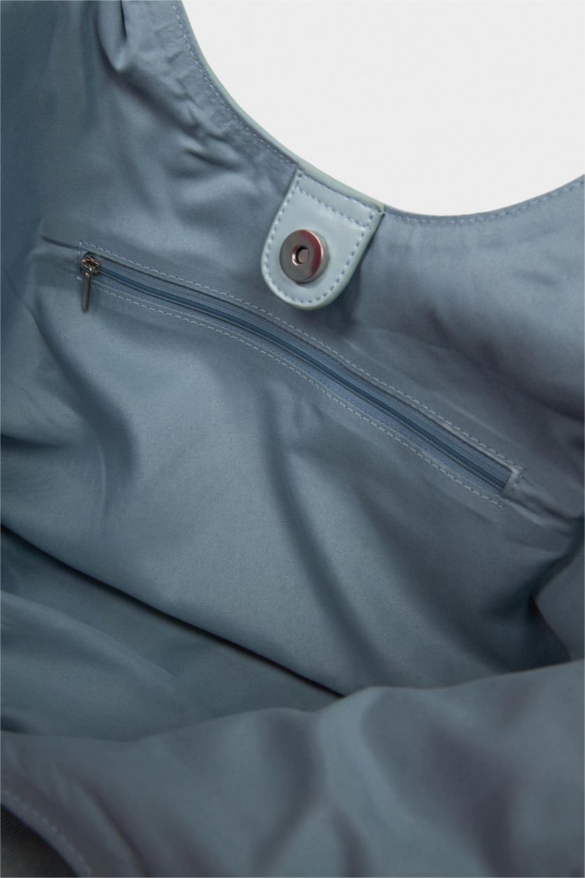 Kadın Mavi Jean Omuz Çantası