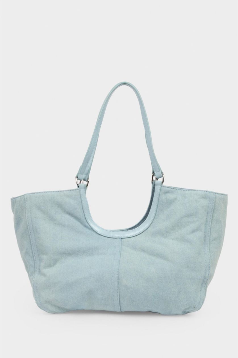 Kadın Mavi Jean Omuz Çantası