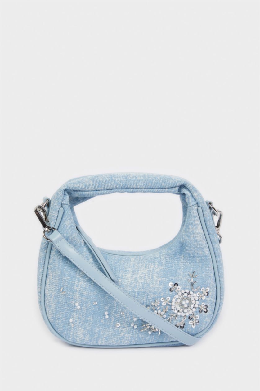 Kadın Mavi Jean El Çantası