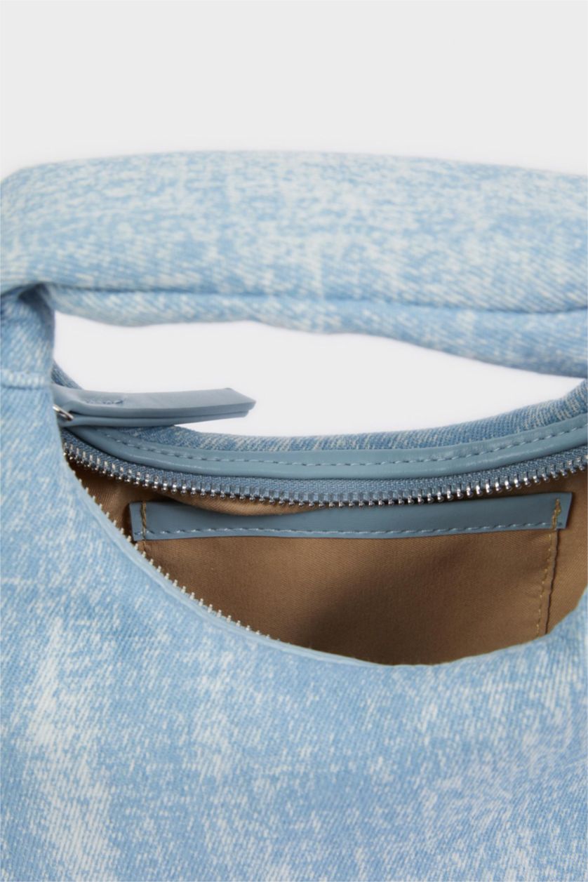 Kadın Mavi Jean El Çantası