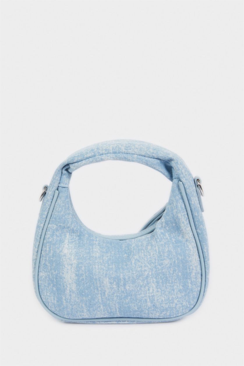 Kadın Mavi Jean El Çantası