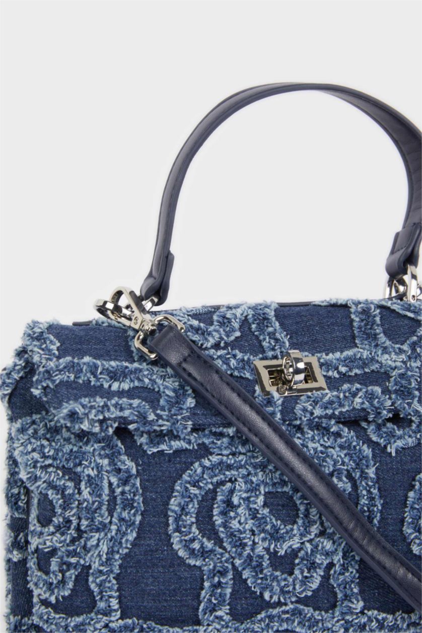 Kadın Koyu Mavi Kadın Jean Çapraz Çanta