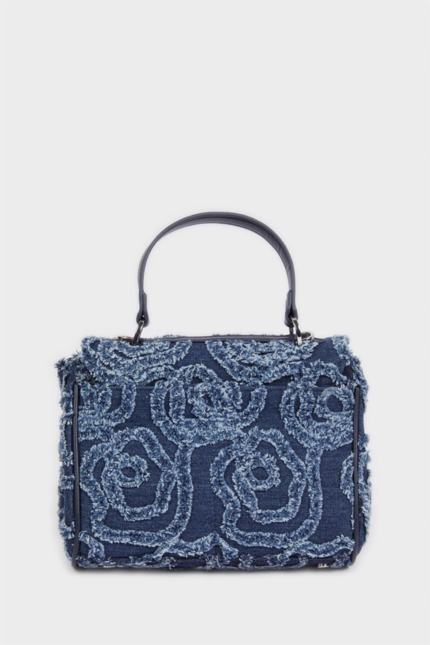 Kadın Koyu Mavi Kadın Jean Çapraz Çanta