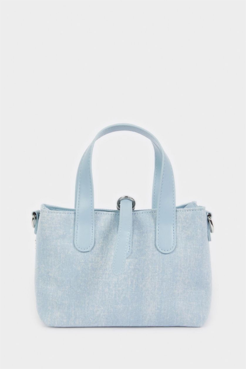 Kadın Mavi Kadın Jean Çapraz Çanta