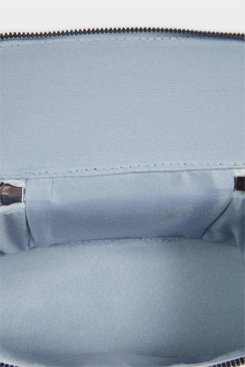 Kadın Mavi Kadın Jean Çapraz Çanta