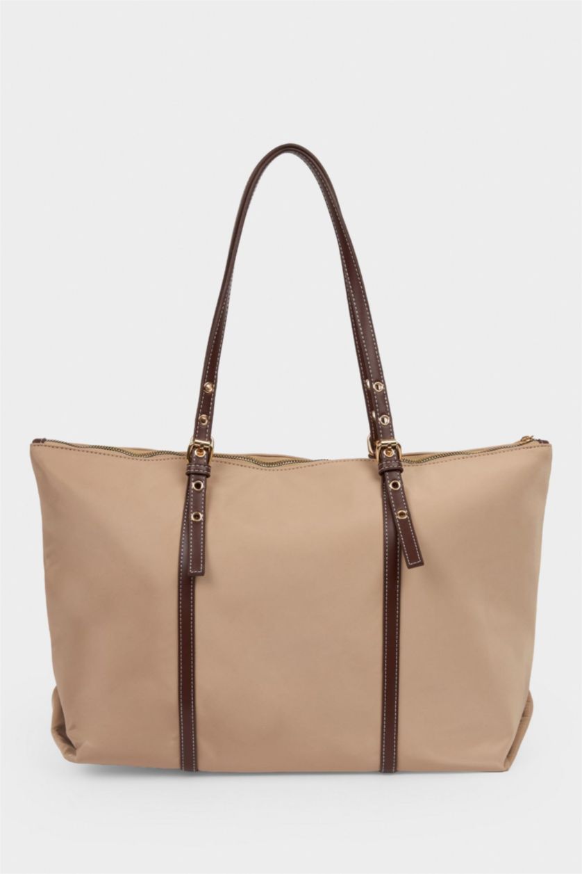 FEMME Beige Sac à épaule pour femme