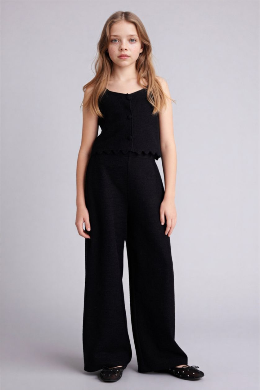 Girls & Teens Black 2 piece Regular Fit Set