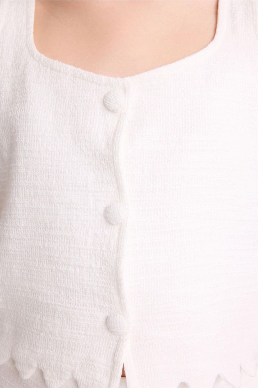 Kız Çocuk - Genç Kız Beyaz 2'li Takım Kız Çocuk