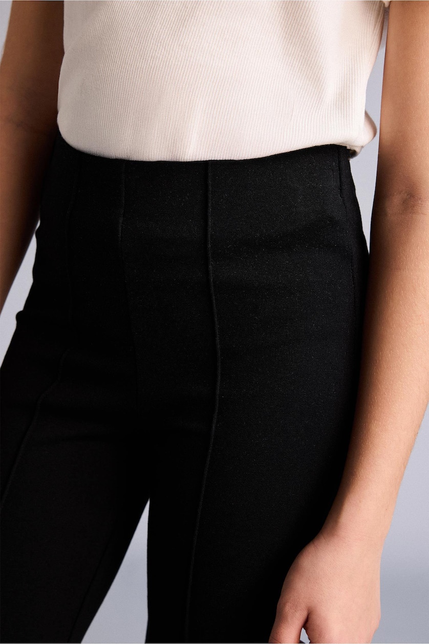Young Girls - Teen Girls Black Girl Flare Fit Trousers