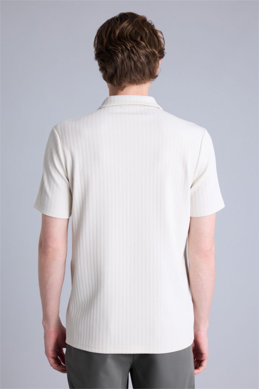 رجال بيج فاتح Man Short Sleeve Polo T-Shirt