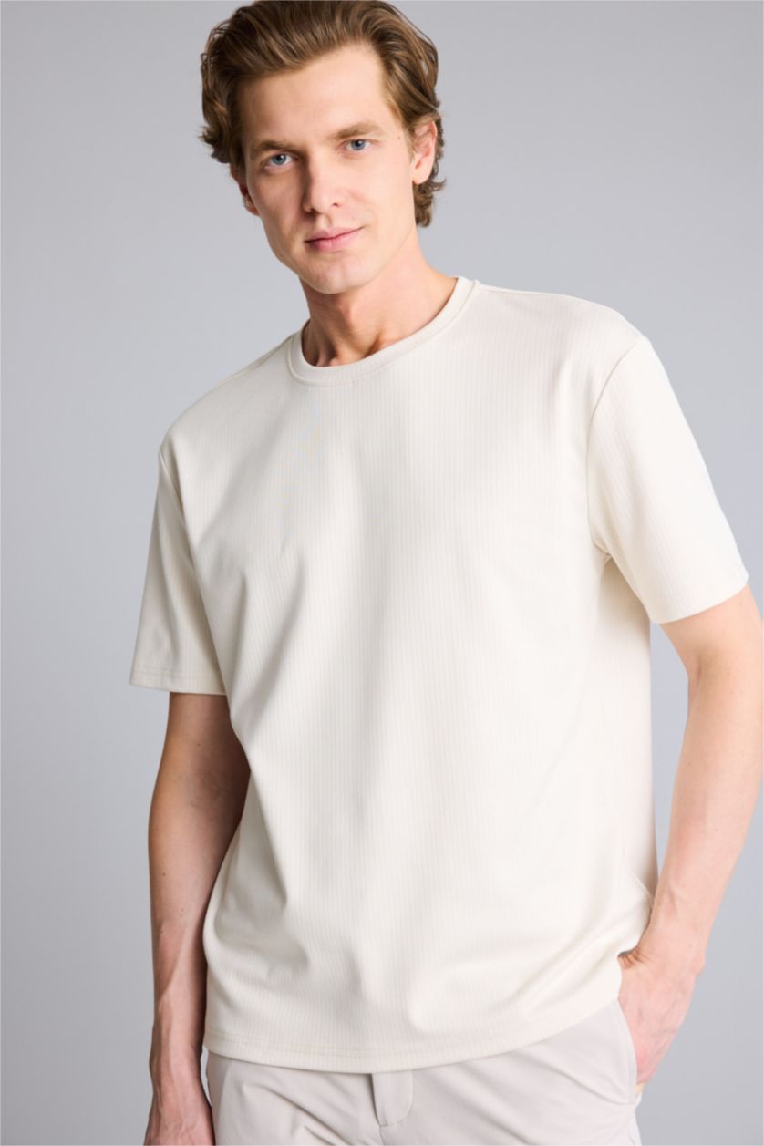 رجال بيج فاتح Man Short Sleeve T-Shirt