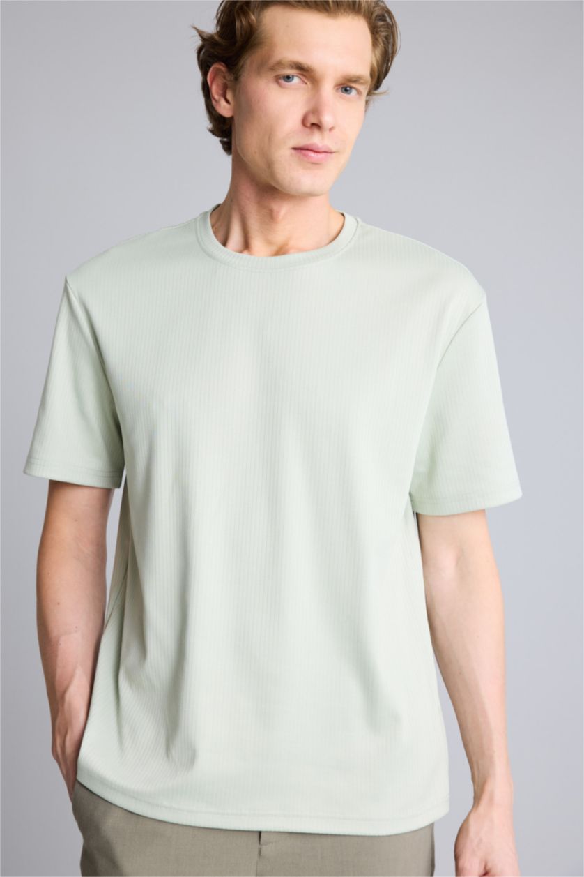 Erkek Mint Basic T-shirt