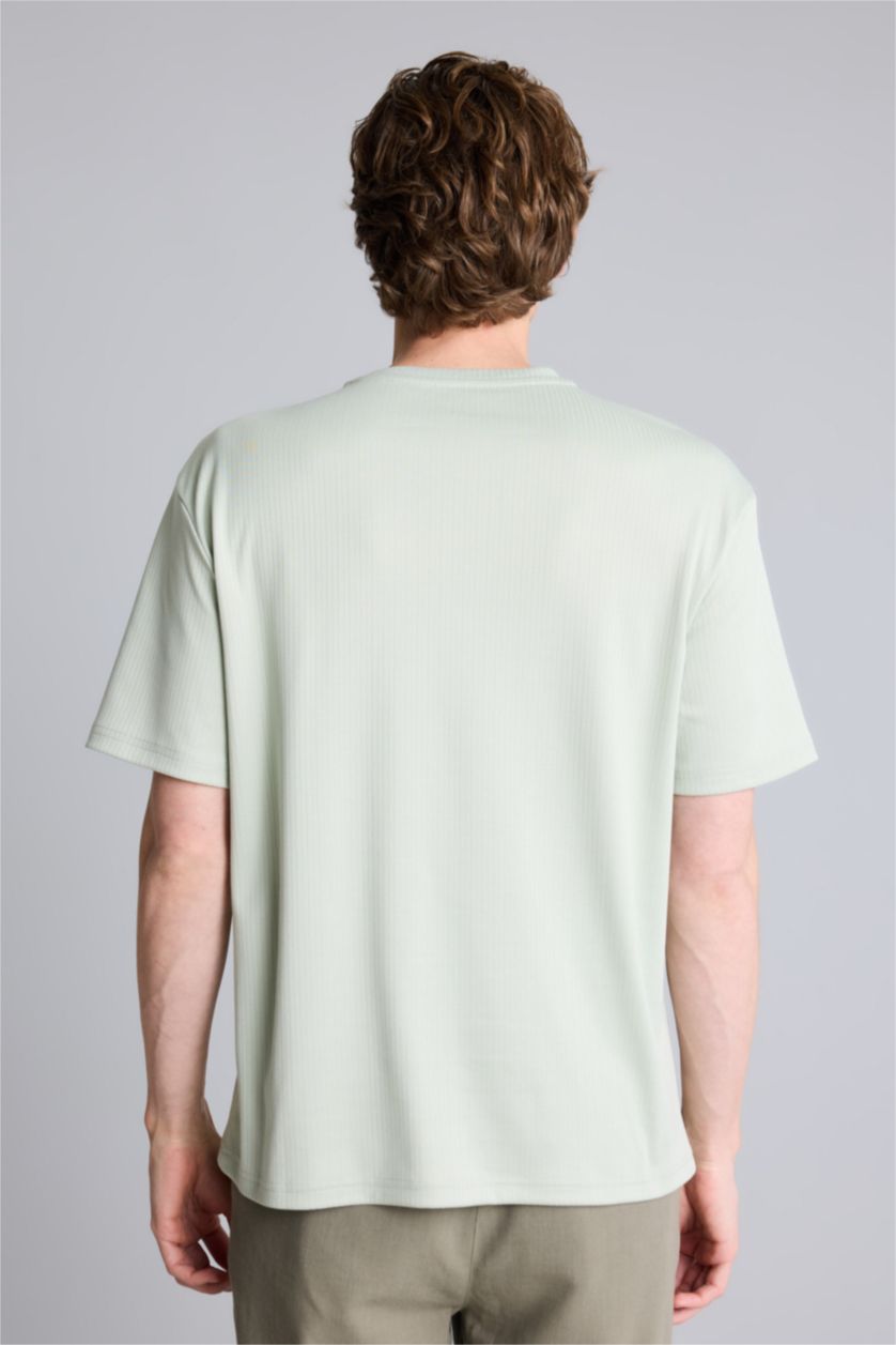 Erkek Mint Basic T-shirt
