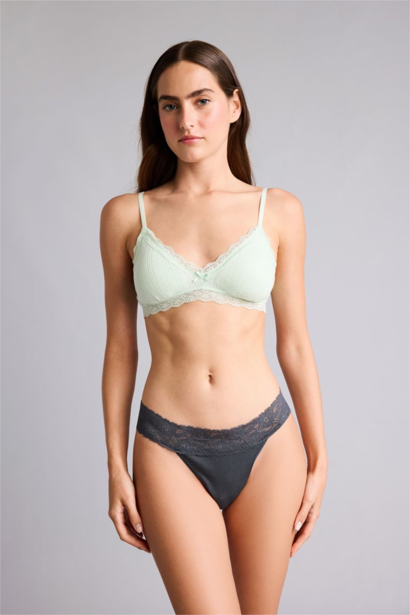 Women Mint Fall in Love With Lace Bra
