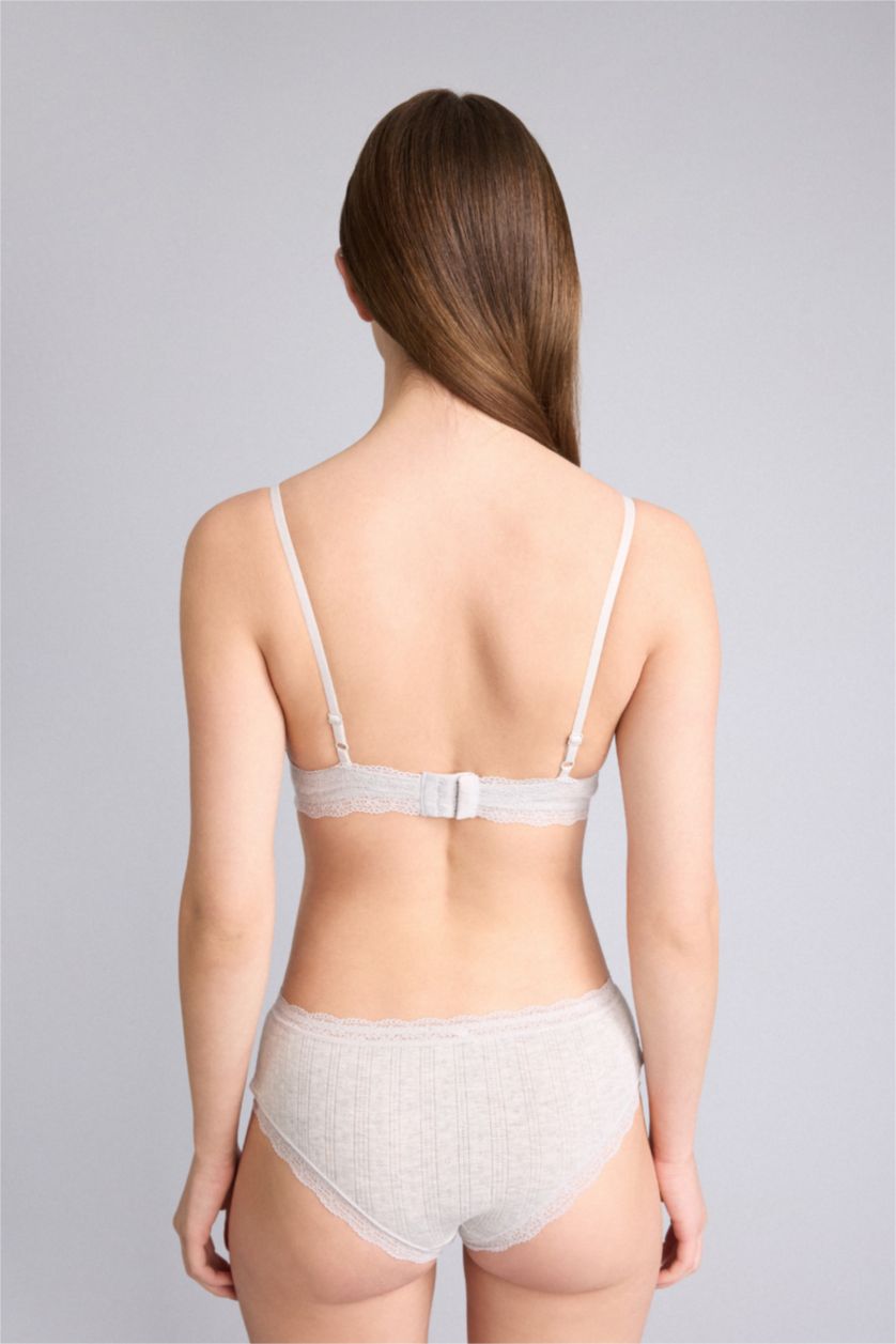 Әйелдерге Сұр Меланж Әйелдерге Fall in Love Слип