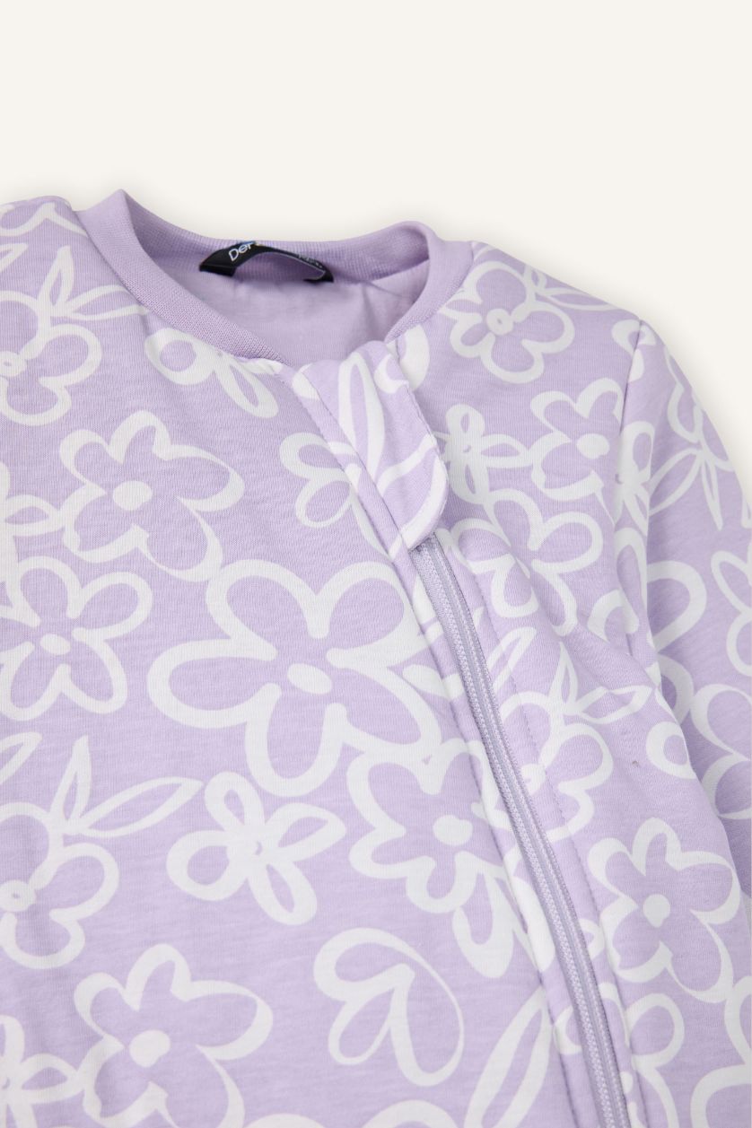 طفلة صغيرة أرجواني فاتح جمبسوت بيبي بناتي