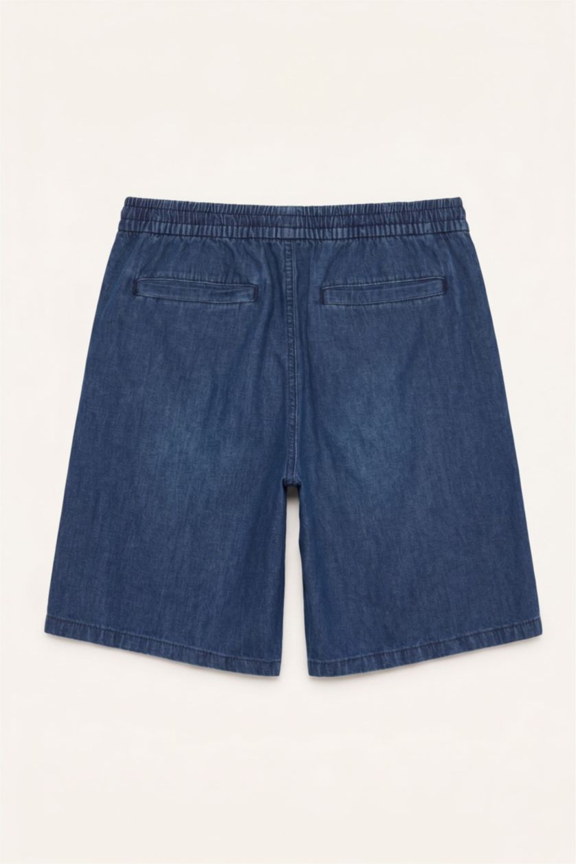MAN Dark Blue Baggy Fit Denim