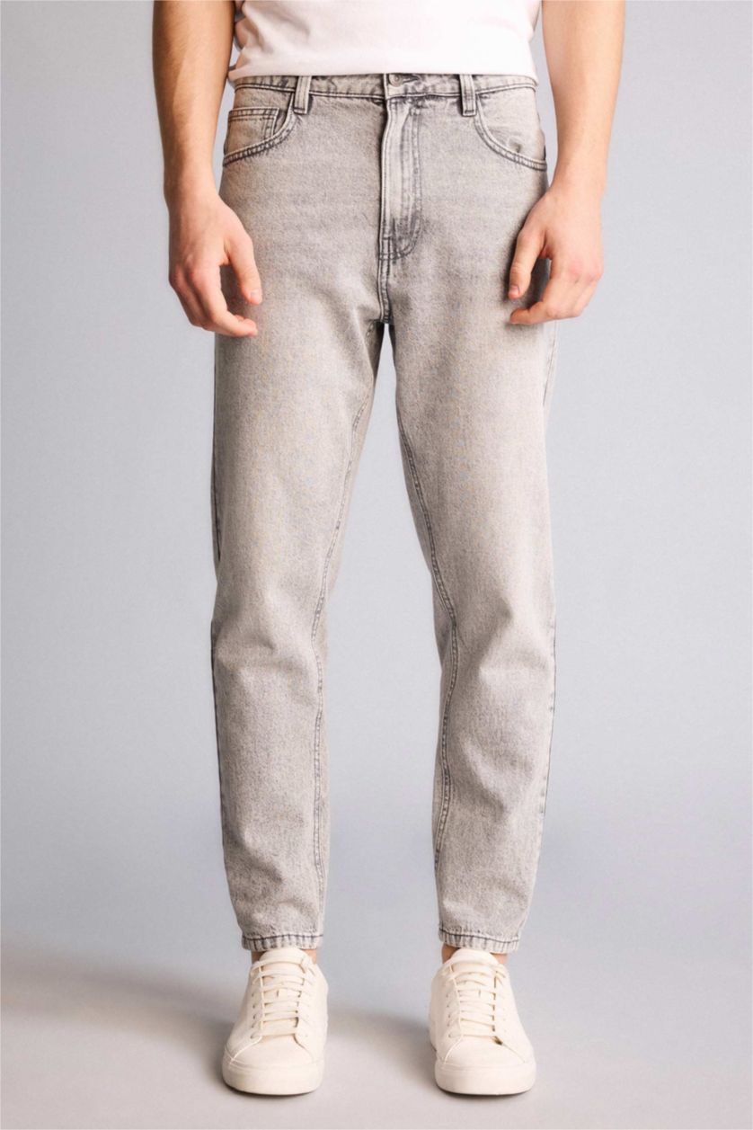 Мужчины Серый 90’S Slim Fit Trousers