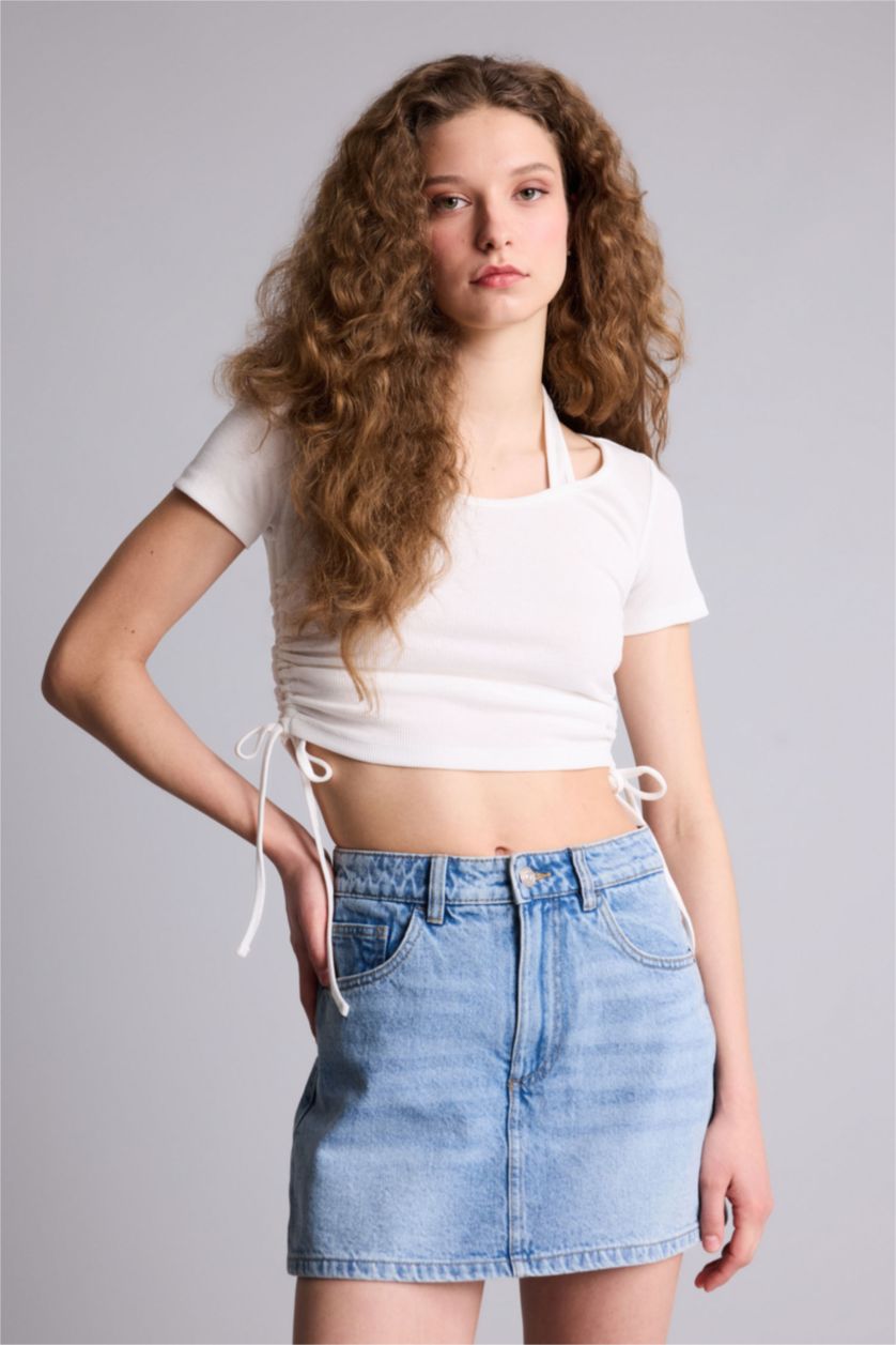 حريمي اوف وايت Woman Short Sleeve T-Shirt