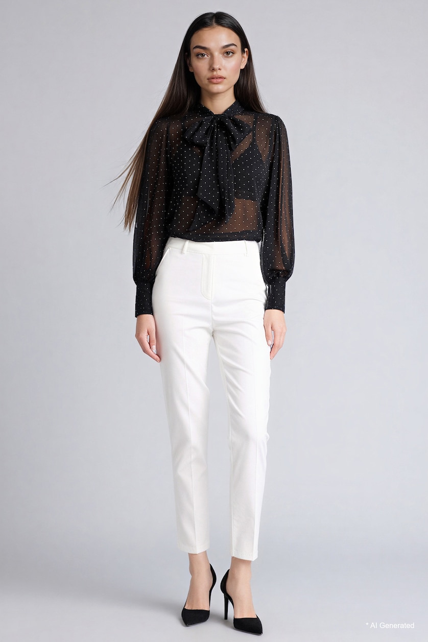 Women Black Twill