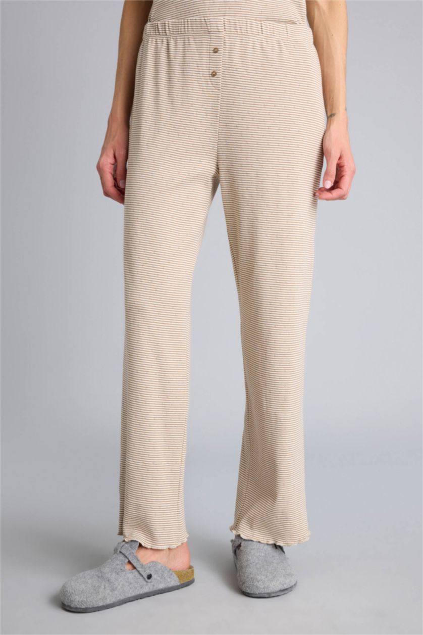 WOMAN Vison Regular Fit Long Sleeve 2 Piece Set