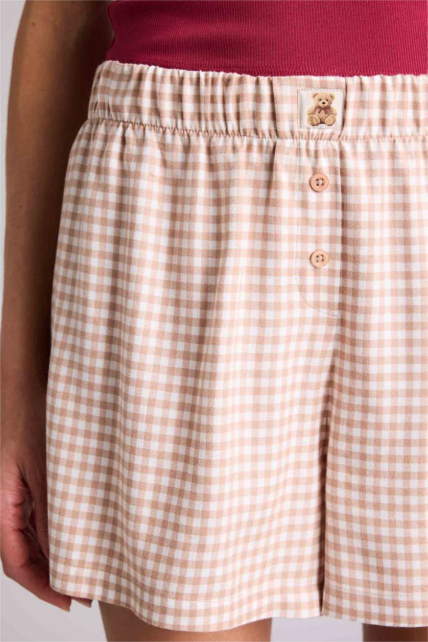 Женщины Визон Фланелевый низ Regular Fit