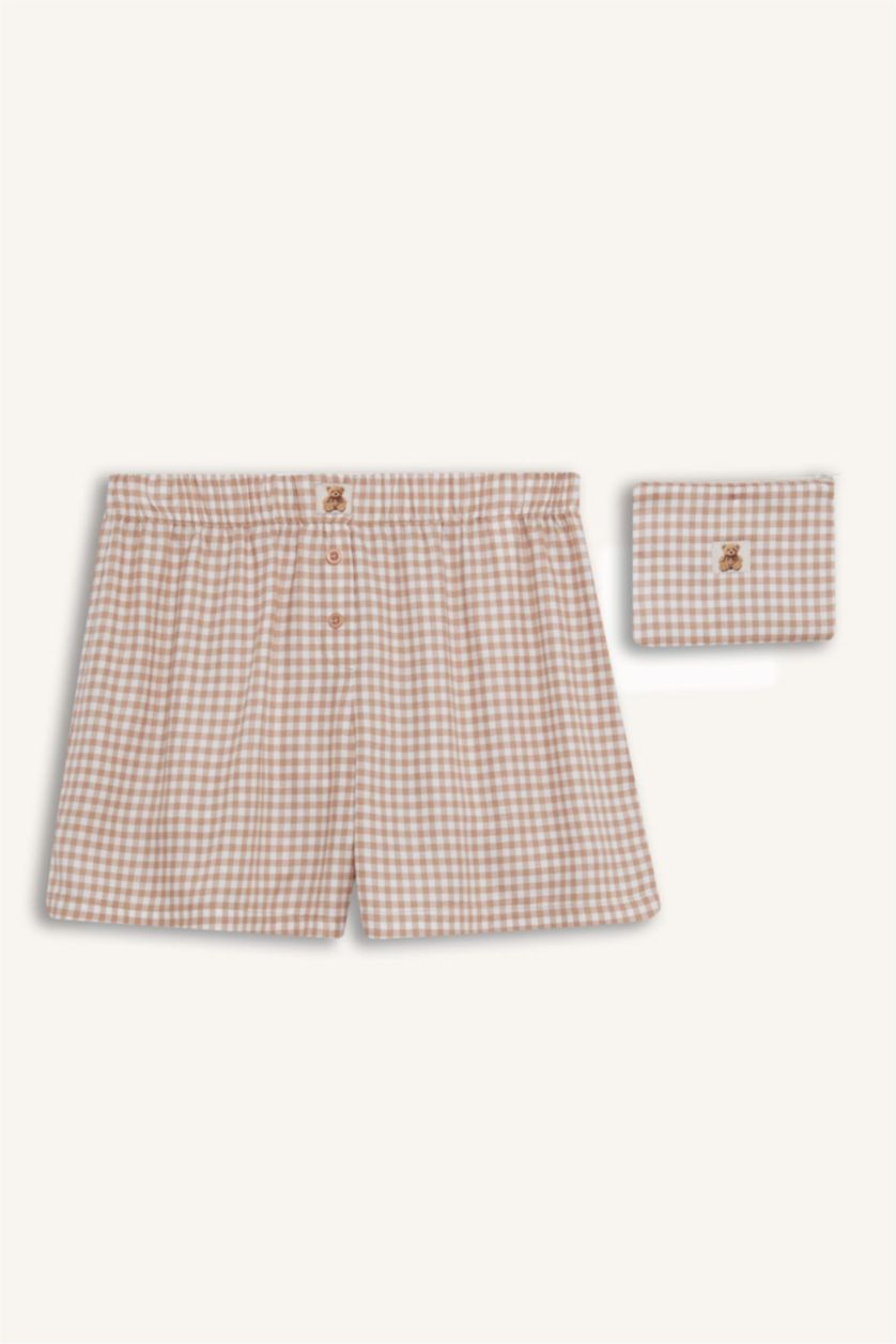 Женщины Визон Фланелевый низ Regular Fit