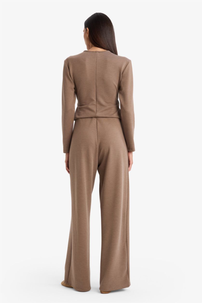 WOMAN Vison Wide Leg Trousers